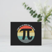 Come to the Nerd Side We Have Pi Briefkaart (Staand voorkant)