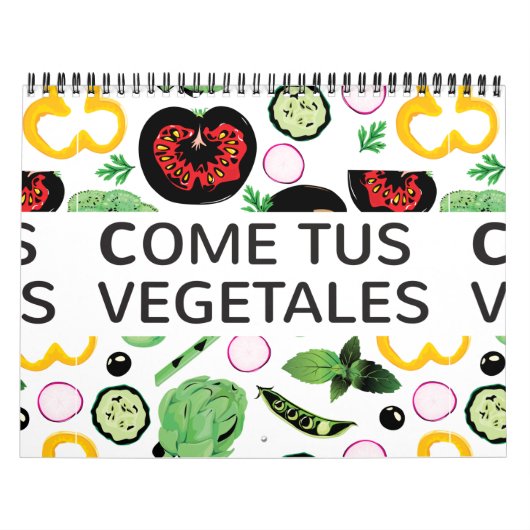 Come tus vegetales | Eat your vegetables Kalender (Hoes)