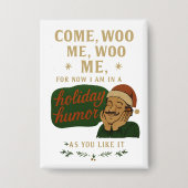 Come, woo me button (Voorkant)