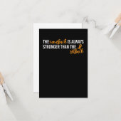 Comeback is altijd krachtiger prostaatkanker kaart (Voorkant / Achterkant in situ)