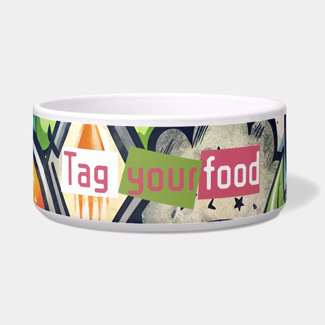 Comedero para mascotas Zoom Zoom "Spray & Play" Voerbakje (Voorkant)