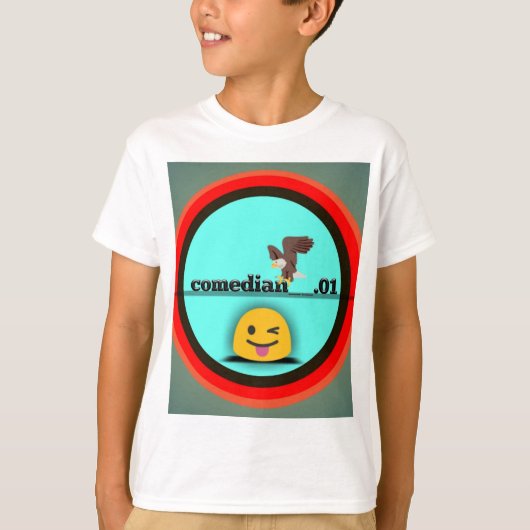 Comedian__01 Vergelijkbaar ontwerp voor een T-shir T-shirt (Voorkant)