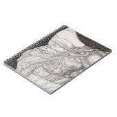 Comedian (1904), gedrukt door Paul Klee Notitieboek (Linkerzijde)