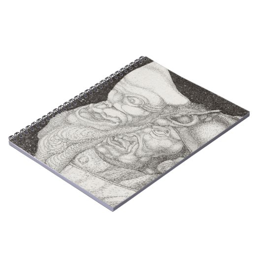 Comedian (1904), gedrukt door Paul Klee Notitieboek (Linkerzijde)