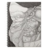 Comedian (1904), gedrukt door Paul Klee Notitieboek (Voorkant)