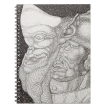 Comedian (1904), gedrukt door Paul Klee