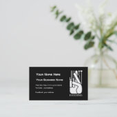 Comedian Just Kidding Visitekaartje (Staand voorkant)