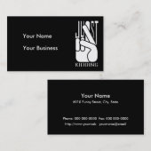 Comedian Just Kidding Visitekaartje (Voorkant / Achterkant)