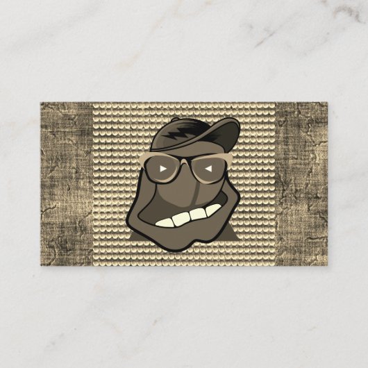 Comedian stand-up comic entertainment industrie visitekaartje (Voorkant)