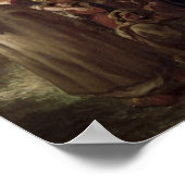 Comedianen of Arabische buffers, 1848 Poster (Hoek)