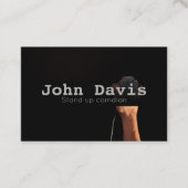 Comedisch visitekaartje opstaan (Voorkant)