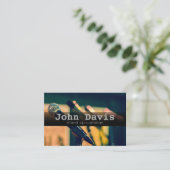 Comedisch visitekaartje opstaan (Staand voorkant)