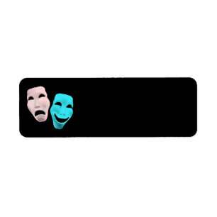 comedy-157719 comedy drama met gezichtsveld masker etiket