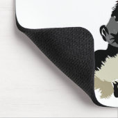 Comedy badger in stropdas muismat (Hoek)