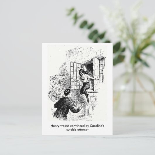  comedy briefkaart (Staand voorkant)