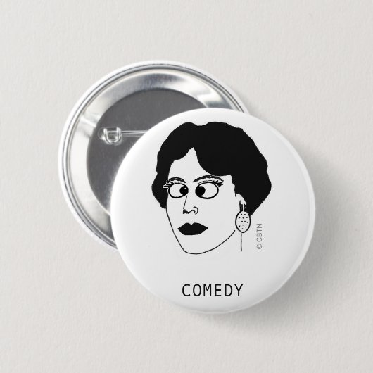 Comedy - BUTTON (Voorkant /achterkant)