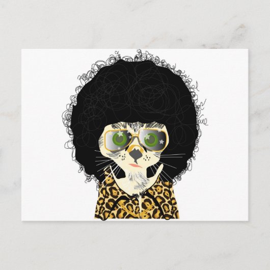 Comedy cat briefkaart (Voorkant)