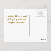 Comedy Club Briefkaart (Achterkant)