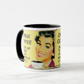 COMEDY COFFEE CUP  ADVERTEREN MOK (Voorkant links)