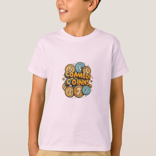 Comedy Coins T-shirt (Voorkant)