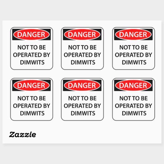 Comedy Danger Sticker (Vel)