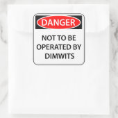 Comedy Danger Sticker (Tas)
