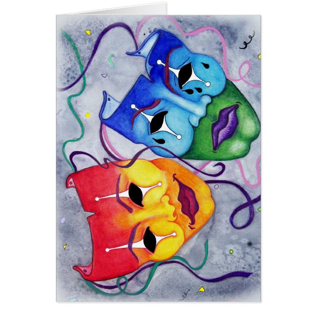 Comedy en tragedie (Voorkant)