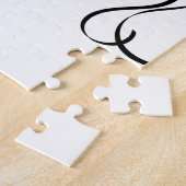 Comedy- en tragedie-bioscoopmaskers/-gezichten legpuzzel (Zijkant)