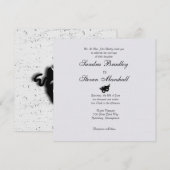 Comedy en tragedie bruiloft uitnodigingen (Voorkant / Achterkant)