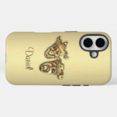 Comedy- en tragedie Gold-theatermaskers Case-Mate iPhone Case (Achterkant (horizontaal))