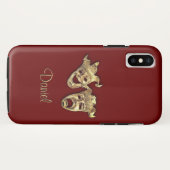 Comedy en tragedie maratheater Case-Mate iPhone case (Achterkant (horizontaal))
