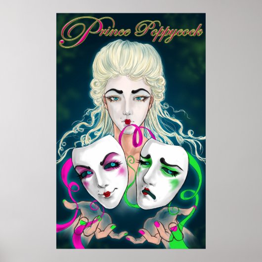 Comedy en Tragedie Poster (Voorkant)