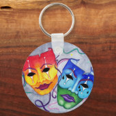 Comedy en tragedie sleutelhanger (Voorkant)