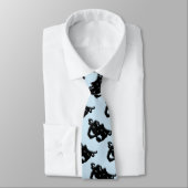 Comedy en tragedie theater blauw stropdas (Gebonden)