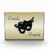 Comedy en tragedie Theater Gold Fotoblokken (Voorkant)