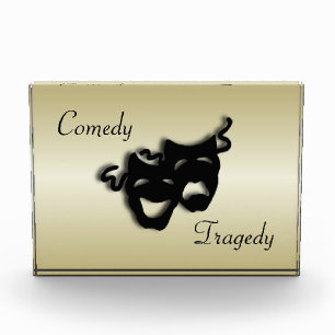 Comedy en tragedie Theater Gold Fotoblokken