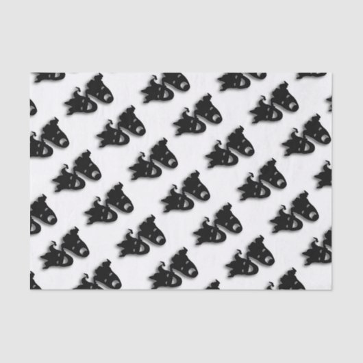 Comedy en tragedie theater tissuepapier (Voorkant)