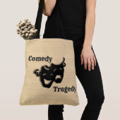 Comedy en tragedie theater tote bag (Dichtbij)