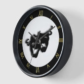 Comedy en tragedie theaterwandklok (Hoek)