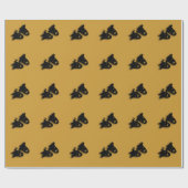 Comedy en tragedie theaterwerkpapier cadeaupapier (Vlak)