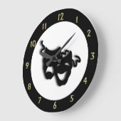 Comedy en tragedie uniek theater grote klok (Hoek)