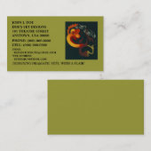 COMEDY EN TRAGEDY MASKS THEATER ARTS VISITEKAARTJE (Voorkant / Achterkant)