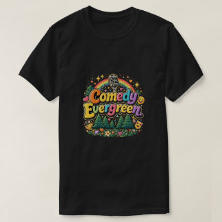 Comedy Evergreen: Timeless Humor Retro Aesthetic T-shirt