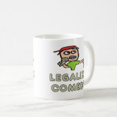 Comedy legaliseren koffiemok (Voorkant rechts)