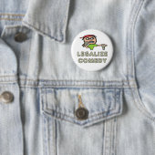 Comedy legaliseren ronde button 5,7 cm (In situ)