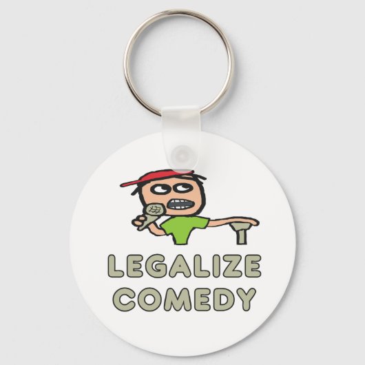 Comedy legaliseren sleutelhanger (Voorkant)