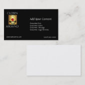 Comedy Logos Abstracte Sjabloon Visitekaartje (Voorkant / Achterkant)