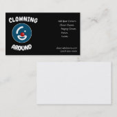 Comedy Logos Abstracte Sjabloon Visitekaartje (Voorkant / Achterkant)