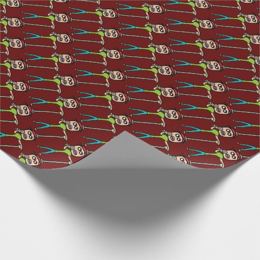 Comedy opstaan cadeaupapier (Hoek)