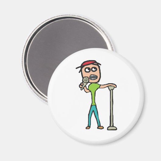 Comedy opstaan magneet (Voorkant / Achterkant)